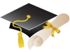 scroll and graduation hat primary school Gifted and Talented children